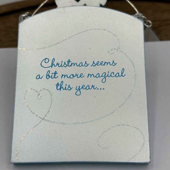 Hallmark Keepsake First Christmas Together Ornament 2010 Photo Holder Heart Skat - Picture 7 of 8